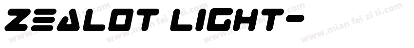 Zealot Light字体转换